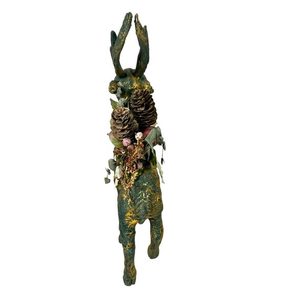 House of Lloyd Christmas Around the World Large Standing Verdigris 16" Reindeer! - Picture 3 of 7